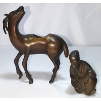 Bronzen wierookhouder, 19e eeuws